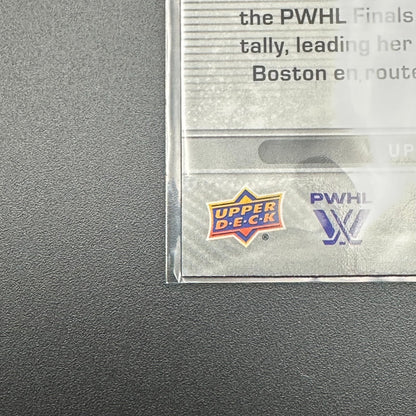 2024-25 Upper Deck PWHL GRACE ZUMWINKLE #52 Young guns RC - 1st EDITION!