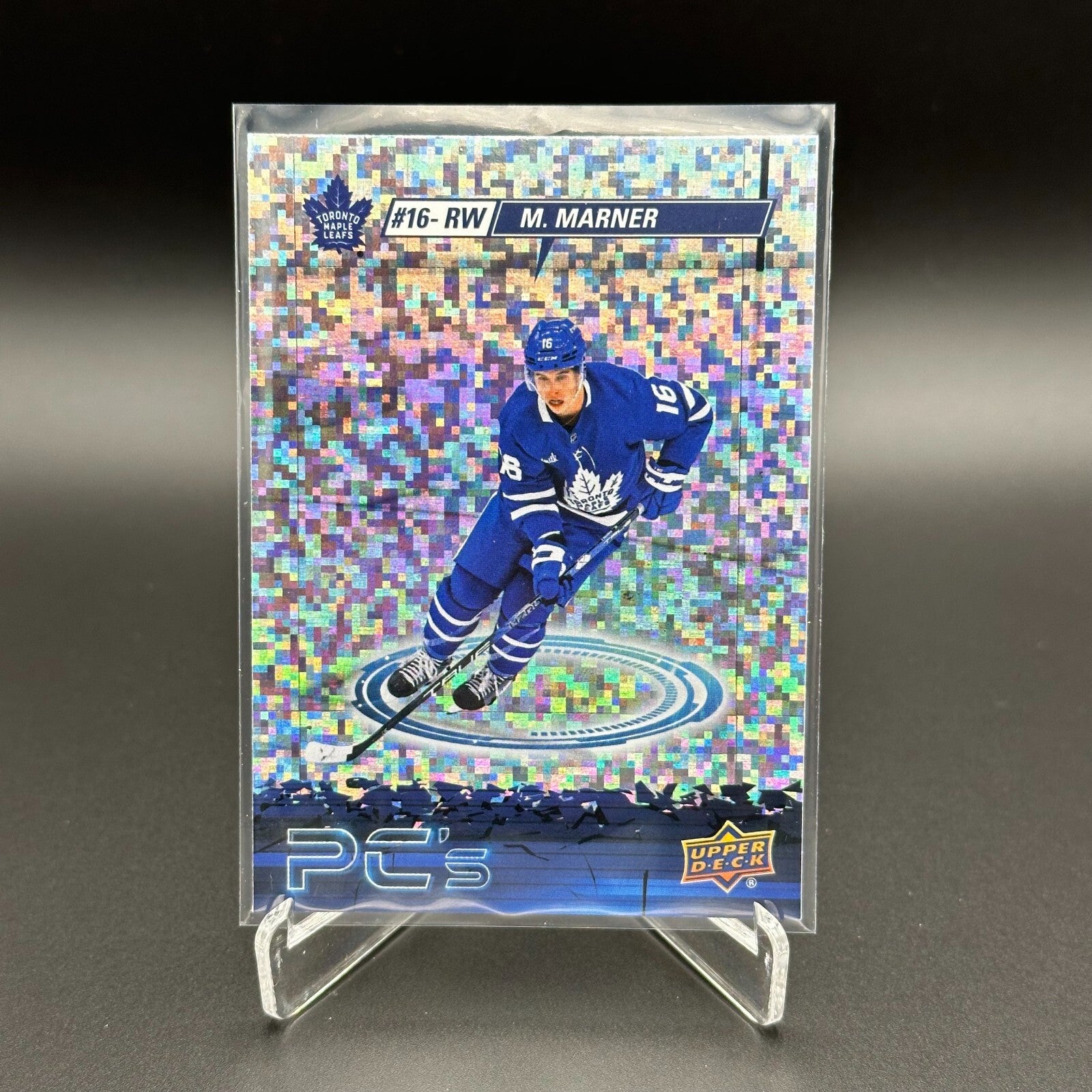 2023-24 UD Series 2 MITCH MARNER #PC-12 PC's Sparkle - Toronto Maple Leafs