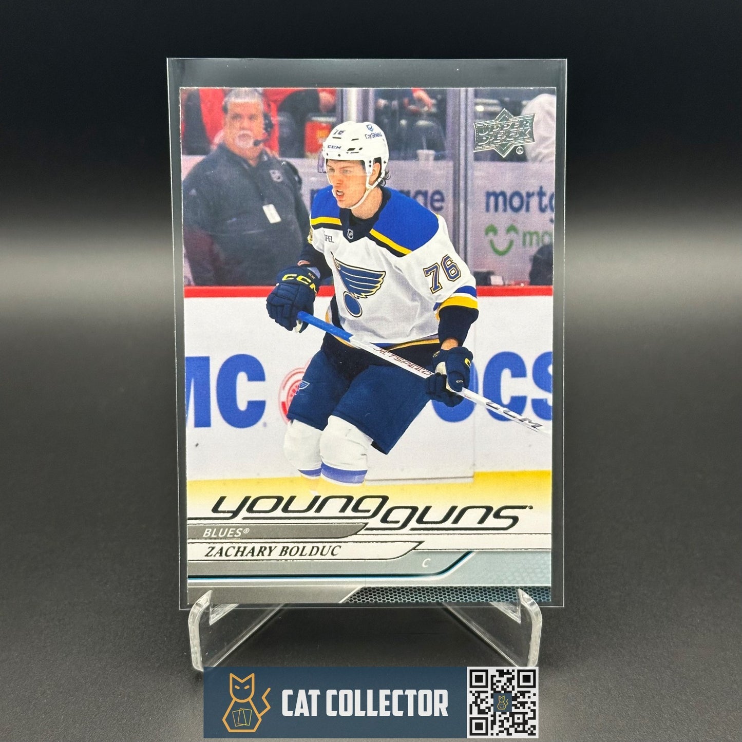 2024-25 UD Series 1 ZACHARY BOLDUC #201 Young guns RC