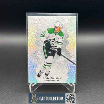 2025-26 UD Artifacts MIKKO RANTANEN #8 Platinum Sparkle /99