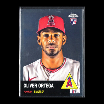2022 Topps Chrome Platinum Anniversary OLIVER ORTEGA #90 RC