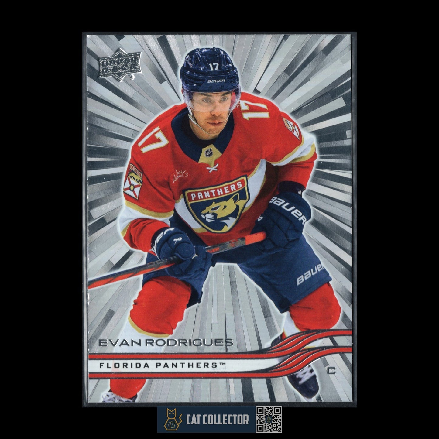 2025-26 UD Series 1 EVAN RODRIGUEZ #69 Outburst - Florida Panthers