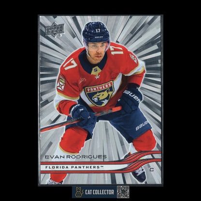 2025-26 UD Series 1 EVAN RODRIGUEZ #69 Outburst - Florida Panthers