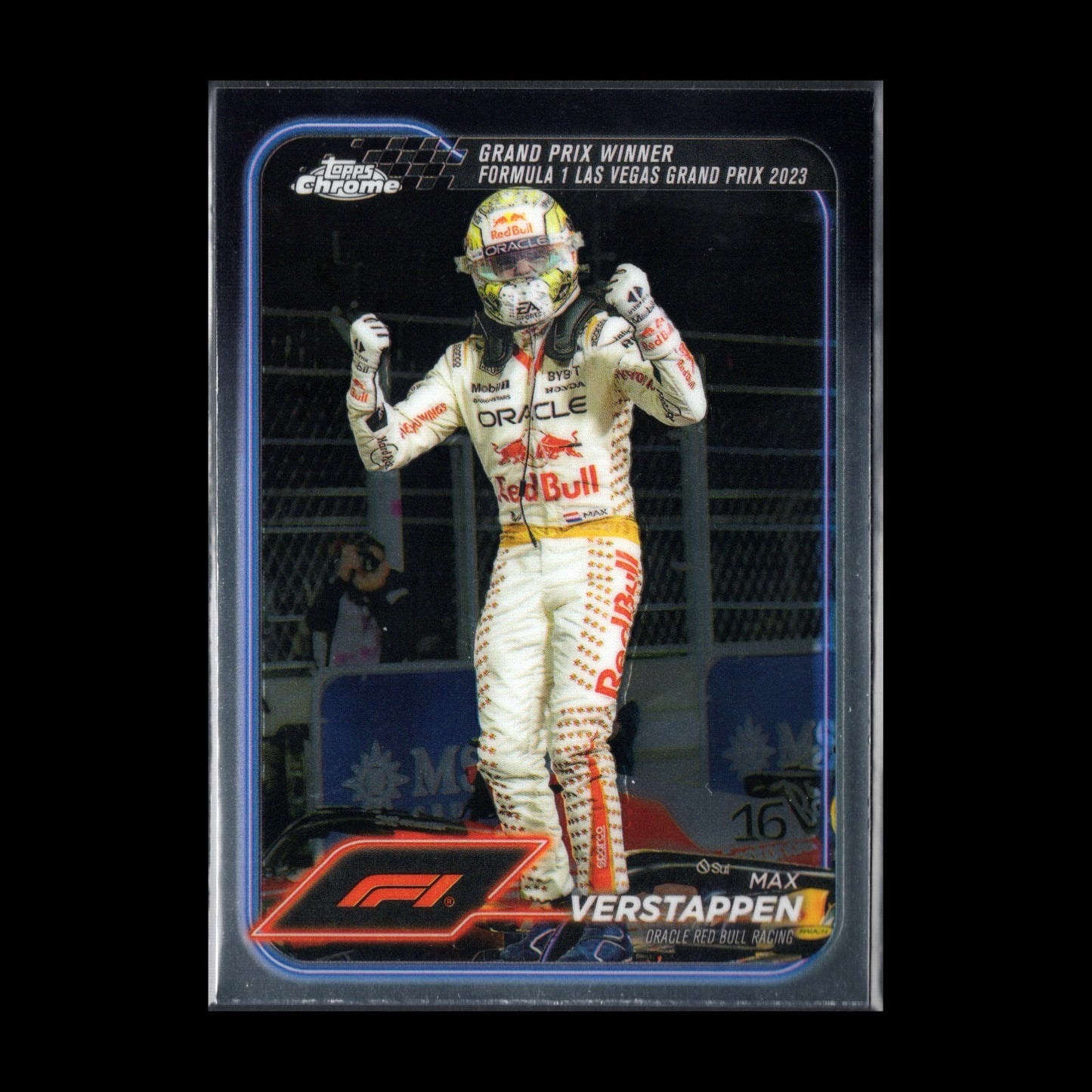 2024 Topps Chrome Formula 1 MAX VERSTAPPEN #145 Grand Prix Winner