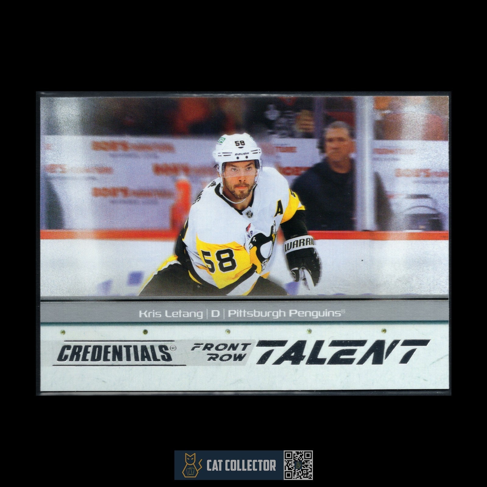 2024-25 UD Credentials KRIS LETANG #FRT-KL Front Row Talent
