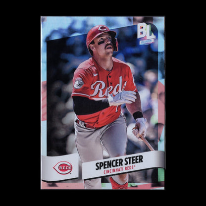 2024 Topps Big League SPENCER STEER #234 Rainbow foil - Cincinnati Reds