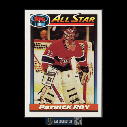 1991-92 Topps PATRICK ROY #270 All Star