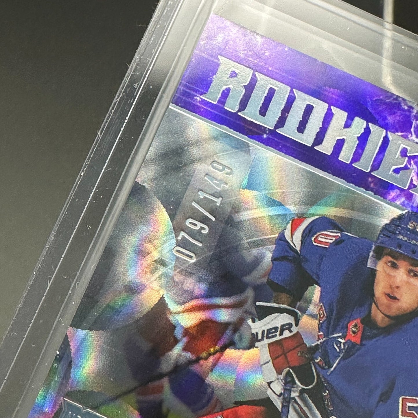 2023-24 UD SPx WILL CUYLLE #108 Parallax Purple RC /149 - New York Rangers