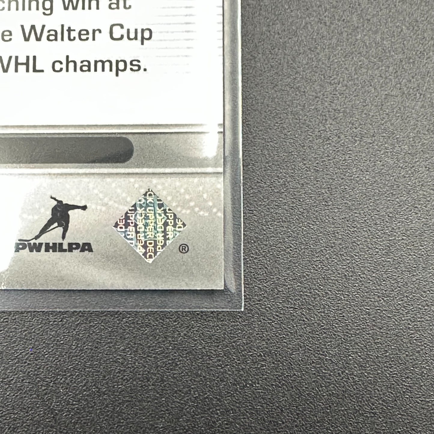 2024-25 UD PWHL TAYLOR HEISE #61 Young guns Deluxe /250 RC MVP - 1st Edition!