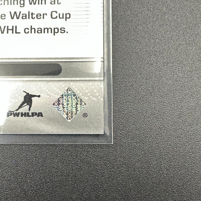 2024-25 UD PWHL TAYLOR HEISE #61 Young guns Deluxe /250 RC MVP - 1st Edition!