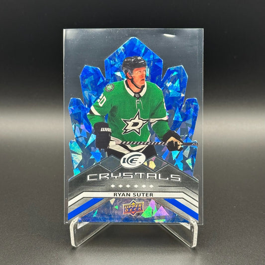 2021-22 UD Ice RYAN SUTER #IC-7 Ice Crystals Die-Cut - Dallas Stars