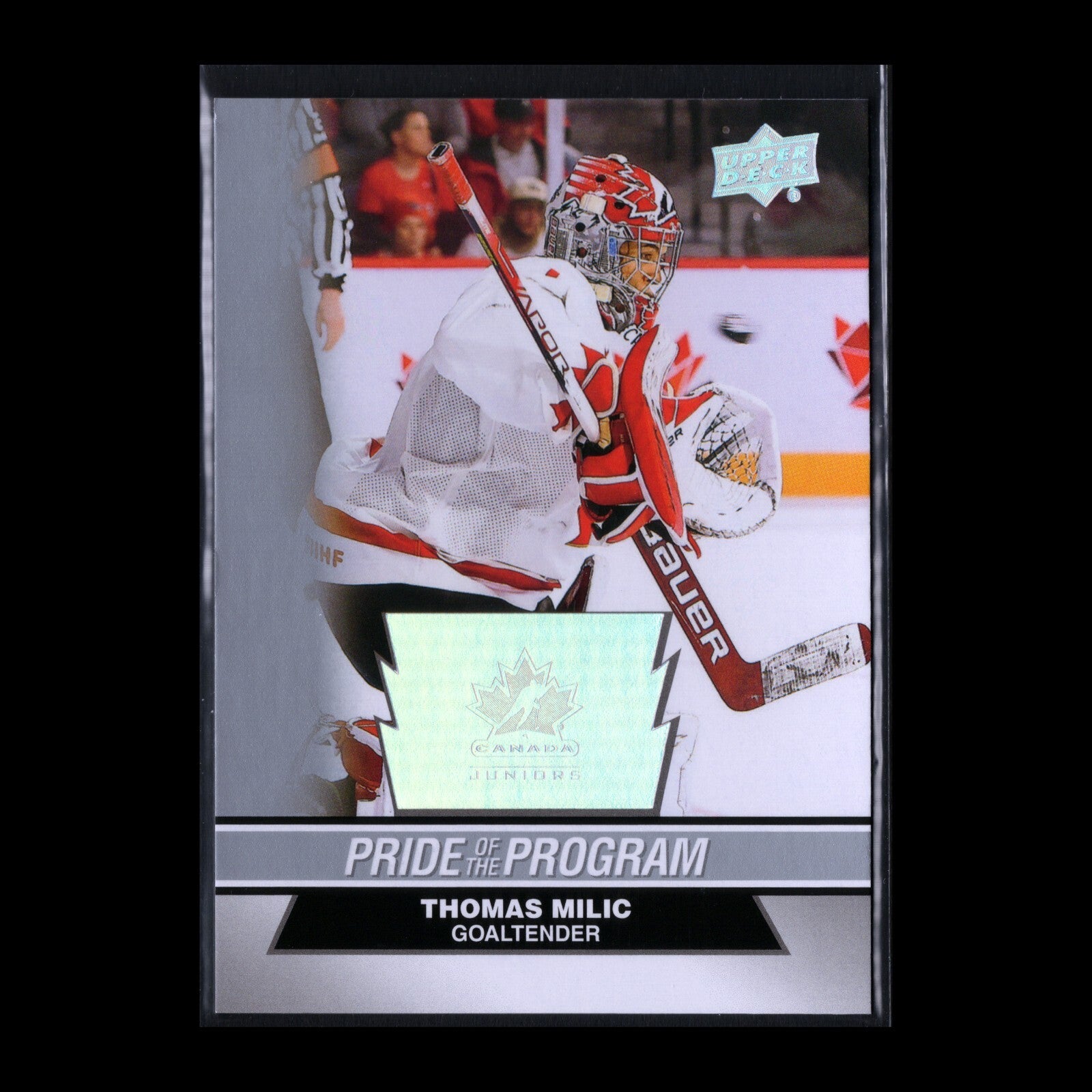 2023 Upper Deck Team Canada Juniors THOMAS MILIC #81 Pride of the program