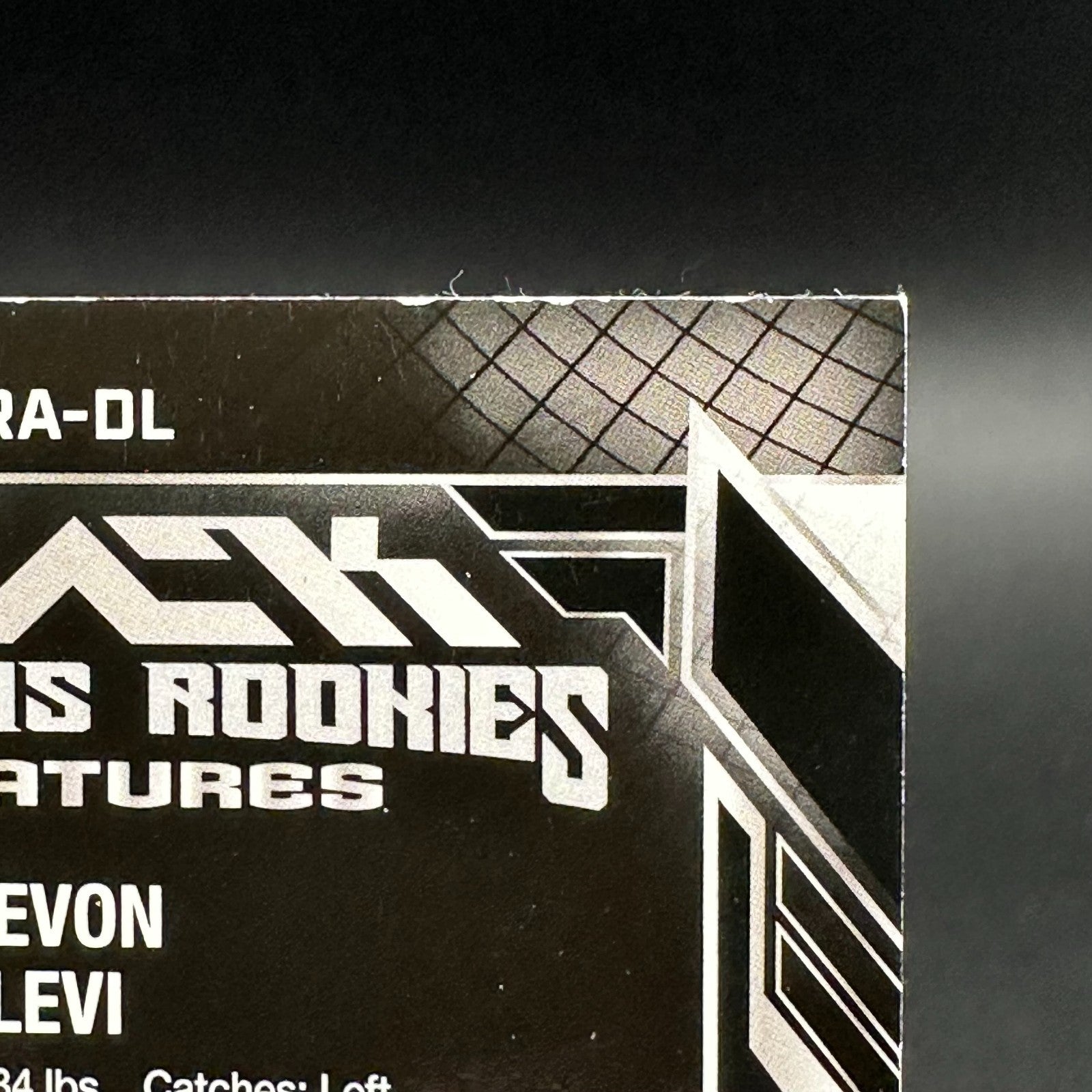 2023-24 UD SPx DEVON LEVI #LRA-DL Black Lustrous Rookie Signature RC /99 Auto