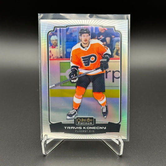 2022-23 O-Pee-Chee Platinum TRAVIS KONECNY #46 Rainbow - Philadelphia Flyers