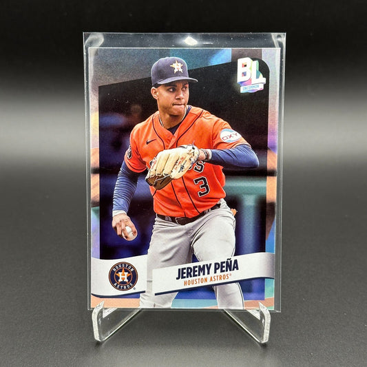 2024 Topps Big League JEREMY PENA #202 Rainbow foil - Houston Astros