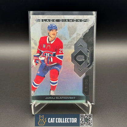 2022-23 UD Black Diamond JURAJ SLAFKOVSKY #BDB-JS Rookie RC /349