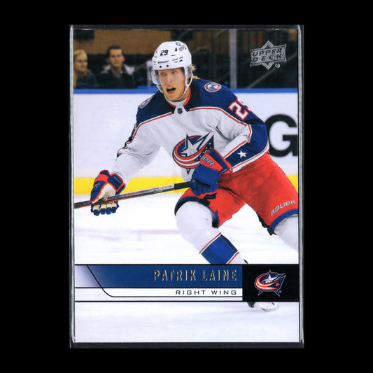2021-22 UD Extended series PATRIK LAINE #T-21 Retro - Columbus Blue Jackets