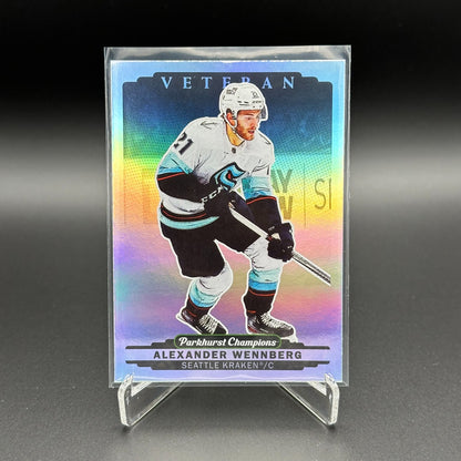 2022-23 UD Parkhurst Champions ALEXANDER WENNBERG #47 Rainbow - Seattle Kraken