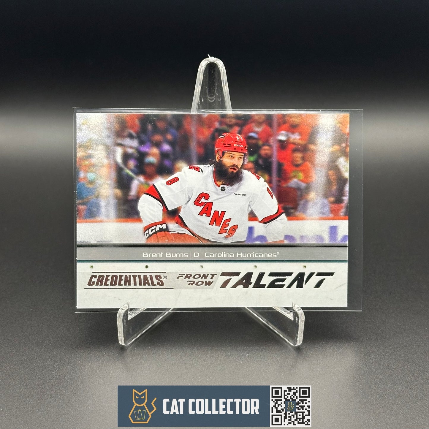 2024-25 UD Credentials BRENT BURNS #FRT-BB Front Row Talent