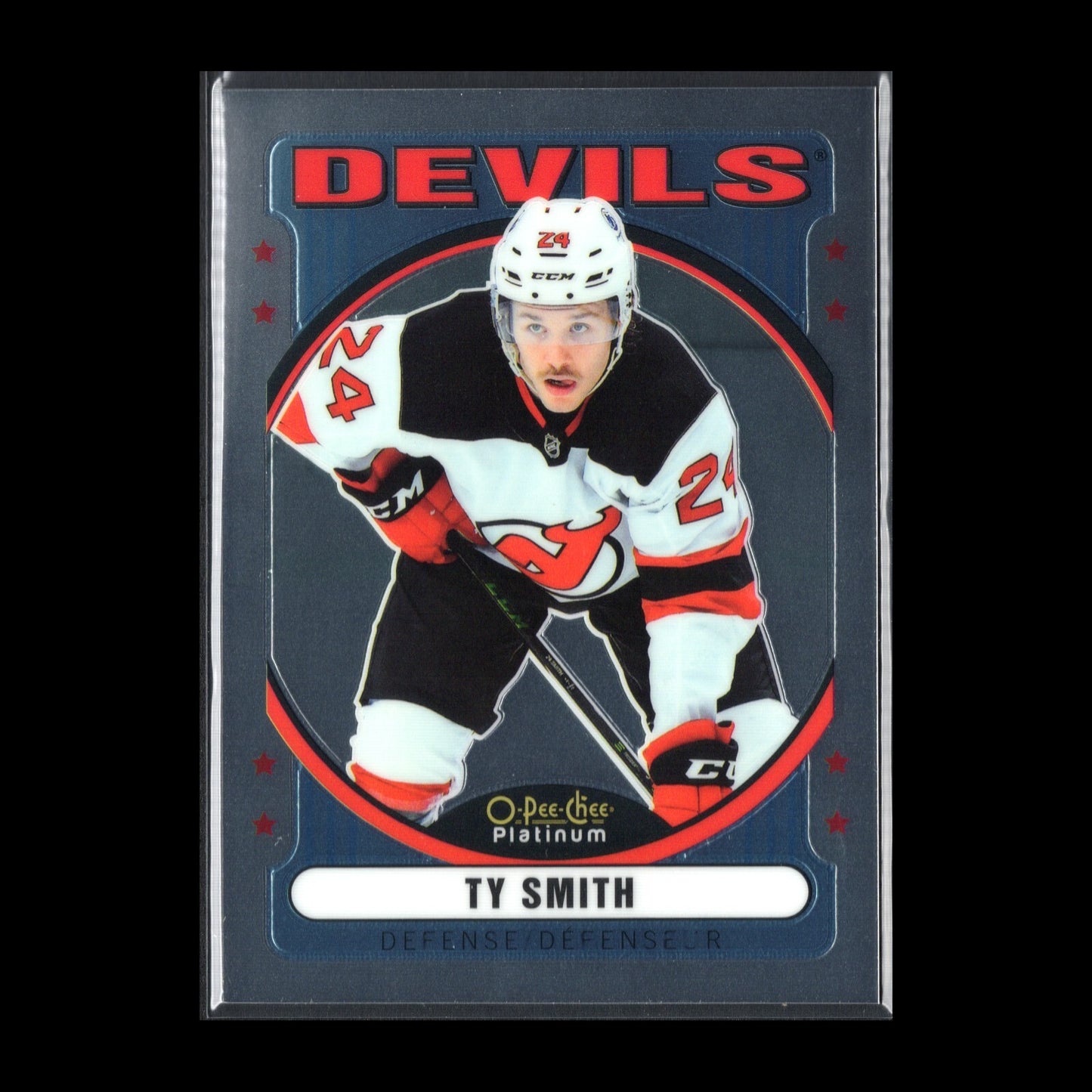2021-22 O-Pee-Chee Platinum TY SMITH #R-62 Retro - New Jersey Devils