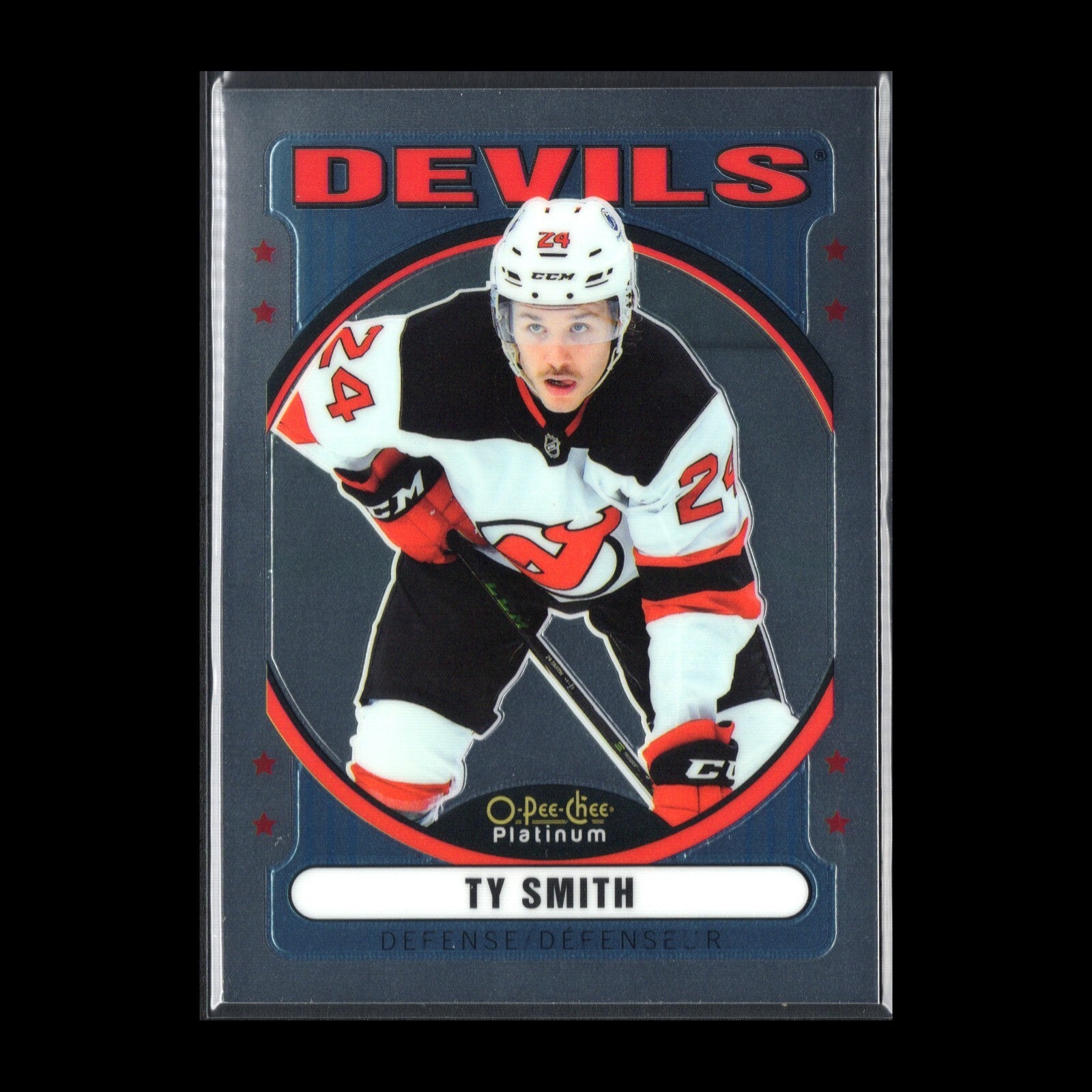 2021-22 O-Pee-Chee Platinum TY SMITH #R-62 Retro - New Jersey Devils