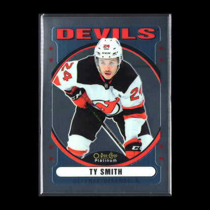 2021-22 O-Pee-Chee Platinum TY SMITH #R-62 Retro - New Jersey Devils