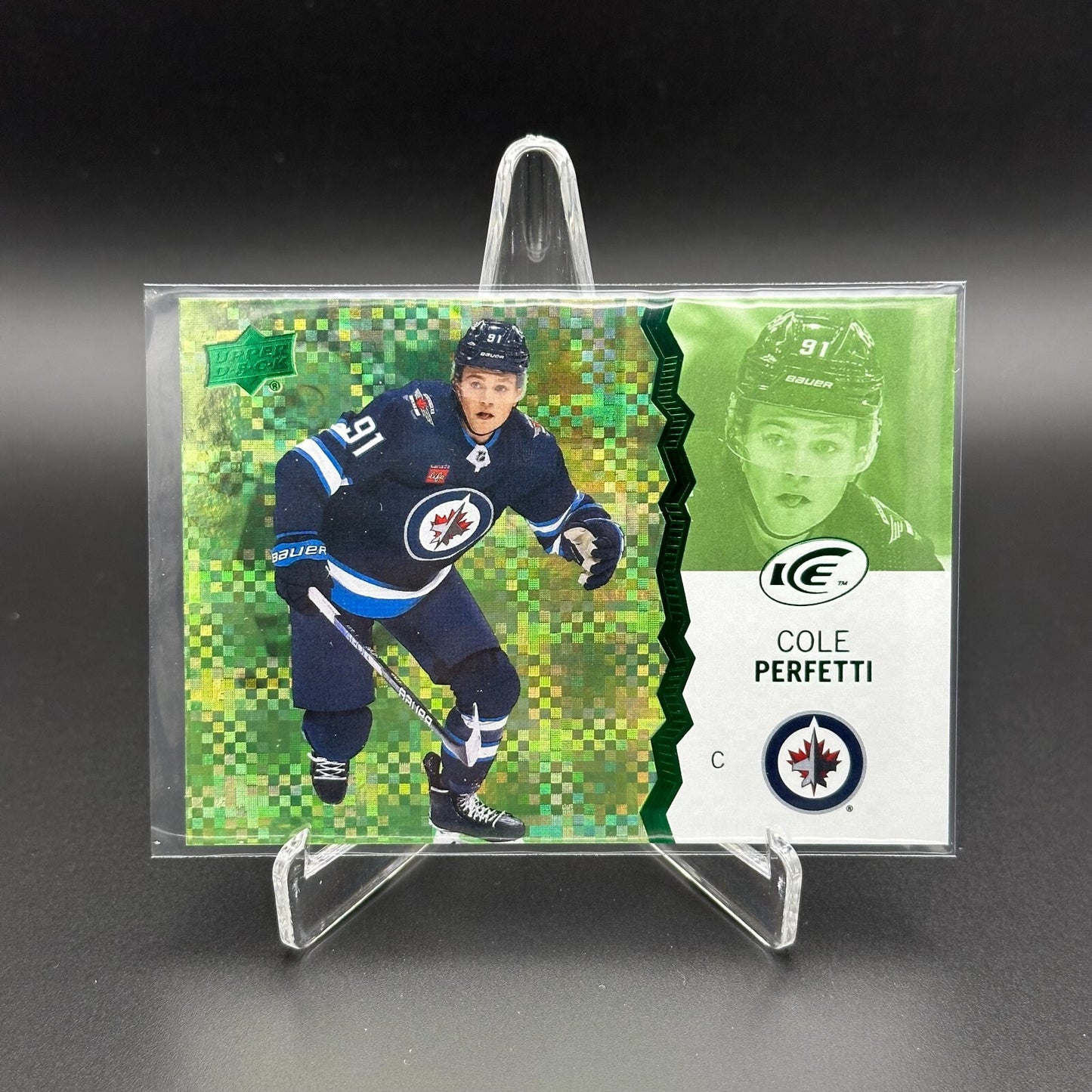 2023-24 Upper Deck Ice BASE & ROOKIE Green parallel ~ YOU PICK from the list!