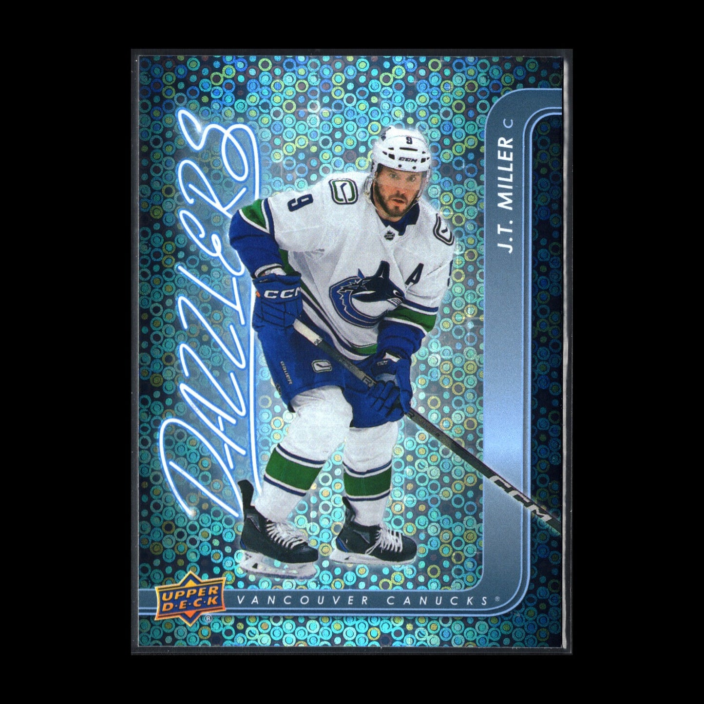 2024-25 UD Series 1 J.T MILLER #DZ-23 Dazzlers Blue - Vancouver Canucks