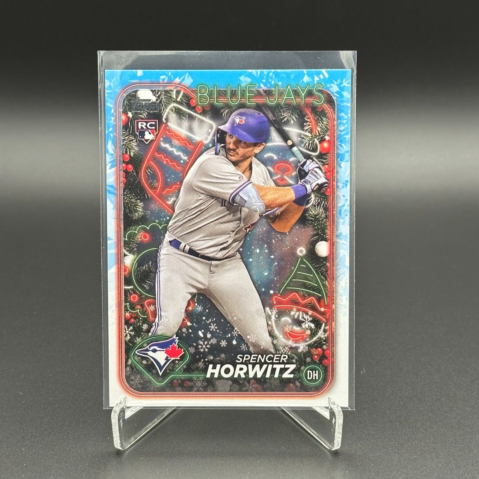 2024 Topps Holiday SPENCER HORWITZ #H76 RC - Toronto Blue Jays