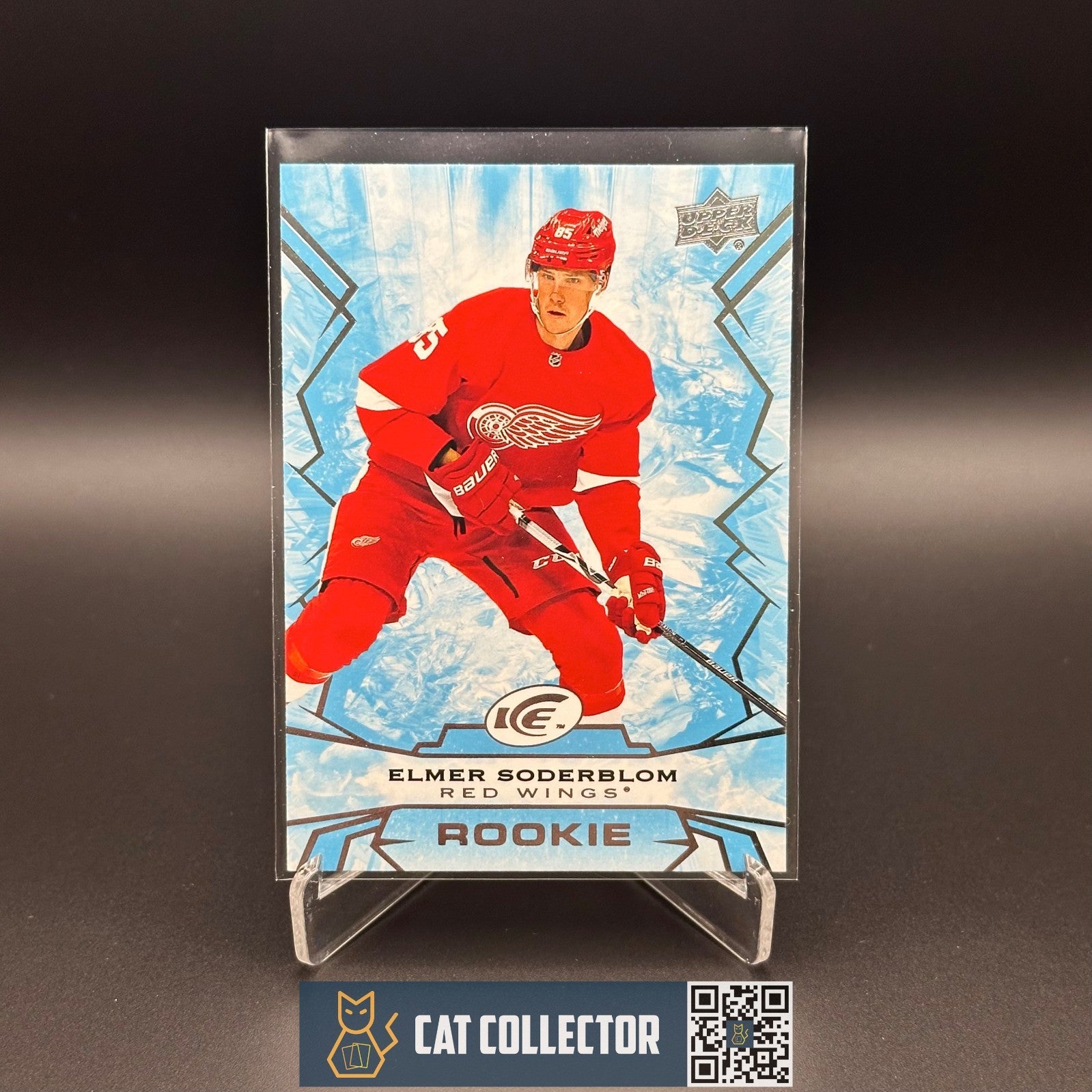 2022-23 UD Ice ELMER SODERBLOM #124 Rookie RC - Detroit Red Wings