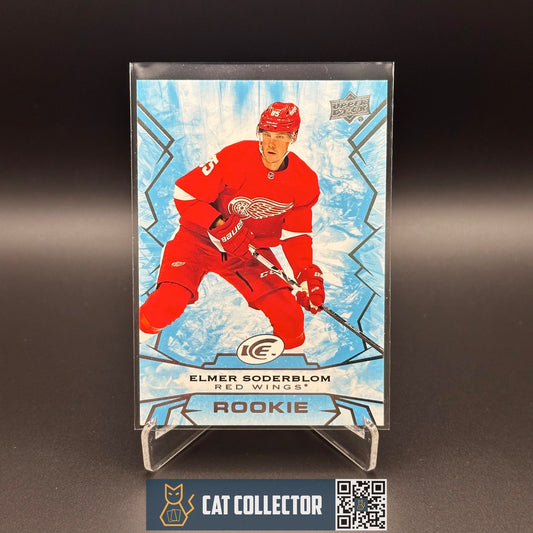 2022-23 UD Ice ELMER SODERBLOM #124 Rookie RC - Detroit Red Wings
