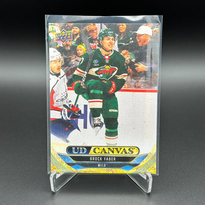 2024-25 UD Series 1 and 2 UD CANVAS Inserts ~ YOU PICK from the list!