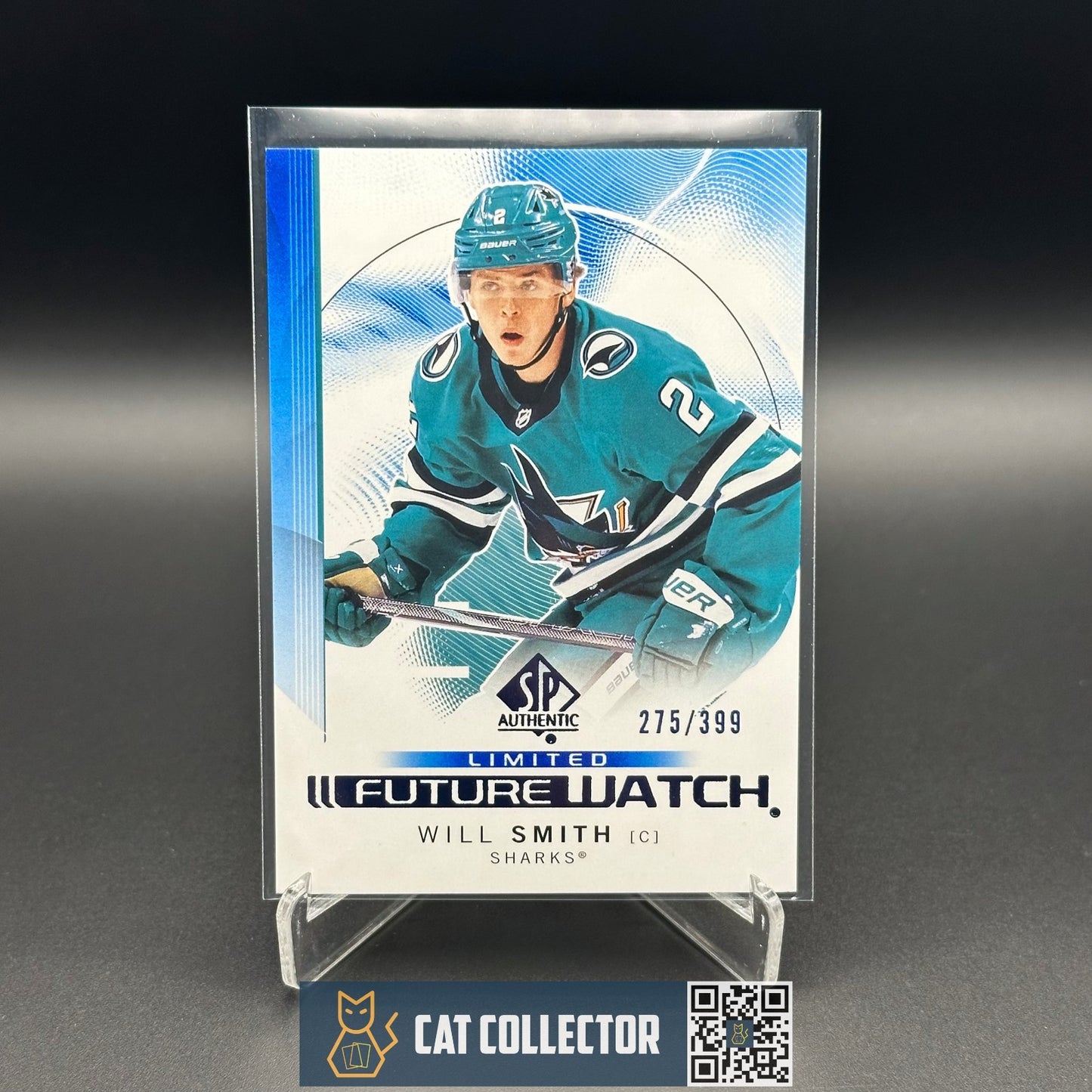 2024-25 UD SP Authentic WILL SMITH #164 Future Watch Limited Blue 275/399