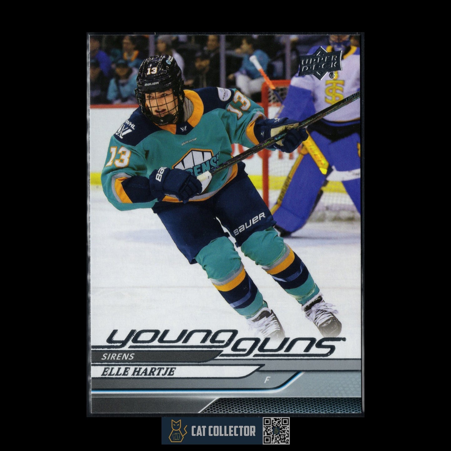 2024-25 UD PWHL ELLE HARTJE #67 Young Guns Rookie - New York Sirens