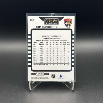2024-25 O-Pee-Chee Platinum SAM REINHART #R34 Retro - Florida Panthers