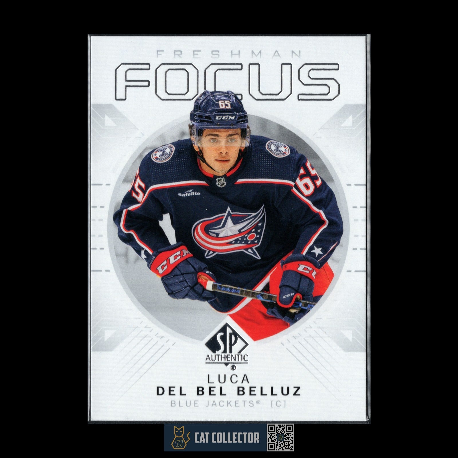2024-25 UD SP Authentic LUCA DEL BEL BELLUZ #FF-40 Freshman Focus Rookie RC