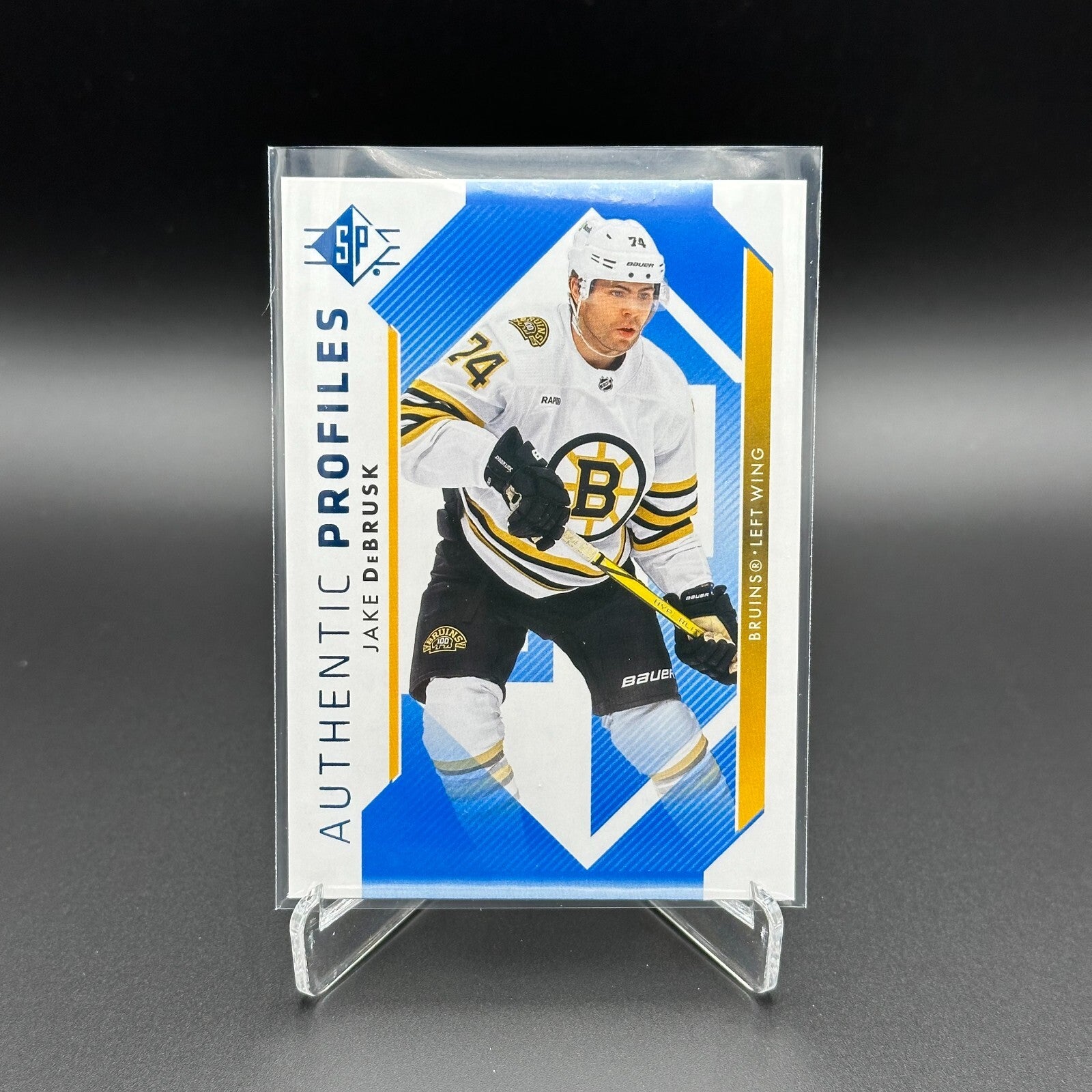 2023-24 UD SP Authentic JAKE DEBRUSK #AP-19 Authentic Profiles Blue