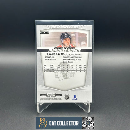2024-25 O-Pee-Chee Platinum FRANK NAZAR #206 Marquee Rookie RC