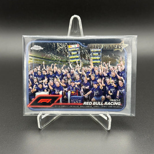 2024 Topps Chrome Formula 1 ORACLE RED BULL RACING #184 Award Winners