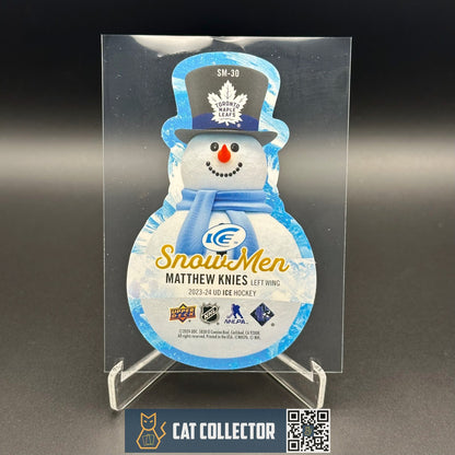 2023-24 UD Ice MATHEW KNIES #SM-30 SnowMen Rookie RC - Toronto Maple Leafs