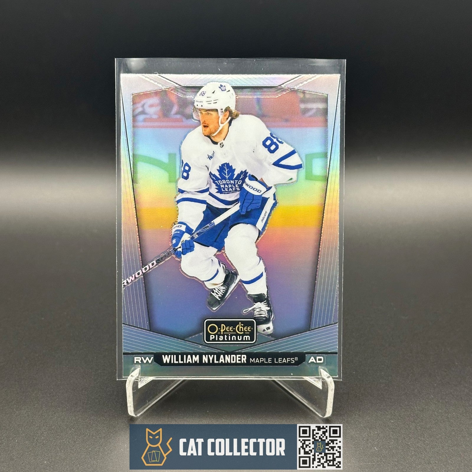 2024-25 O-Pee-Chee Platinum WILLIAM NYLANDER #184 Rainbow