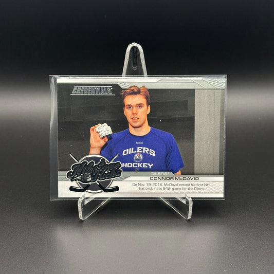 2024-25 UD Credentials CONNOR MCDAVID #MP-CM Milestone Pucks