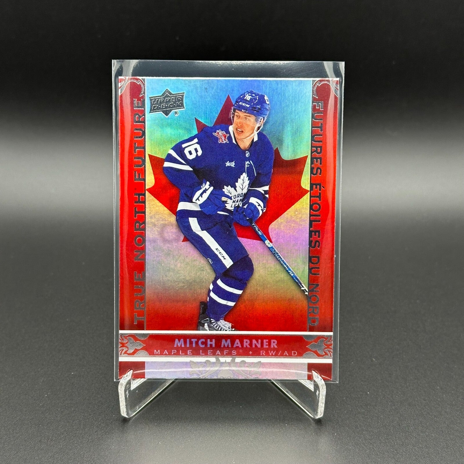 2024-25 UD Tim Hortons MITCH MARNER #TH-12 True North Future Toronto Maple Leafs