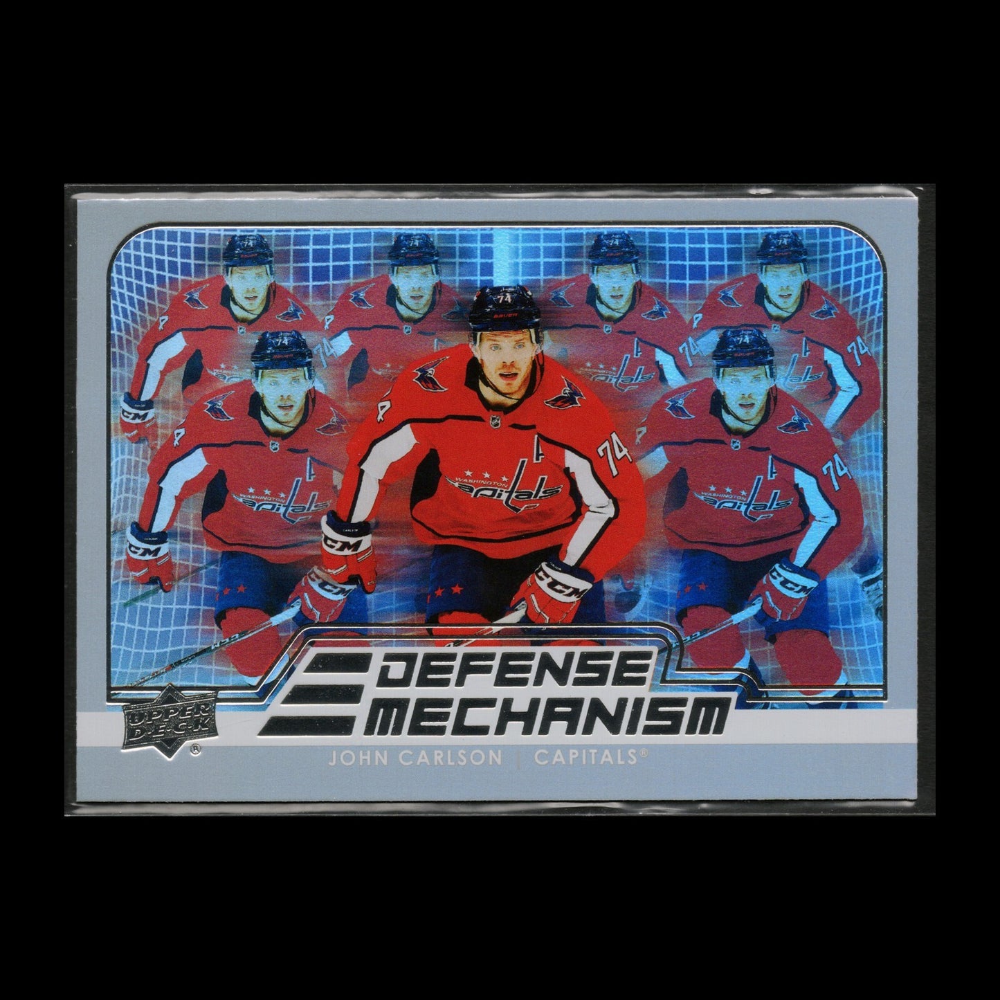 2022-23 UD Series 1 JOHN CARLSON #DM-15 Defense mechanism - Washington Capitals
