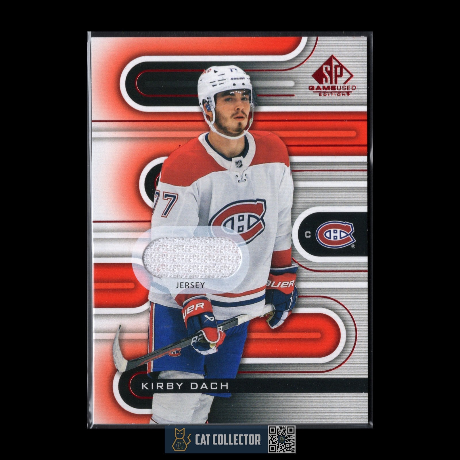 2022-23 UD SP Game Used KIRBY DACH #107 Jersey - Montreal Canadiens