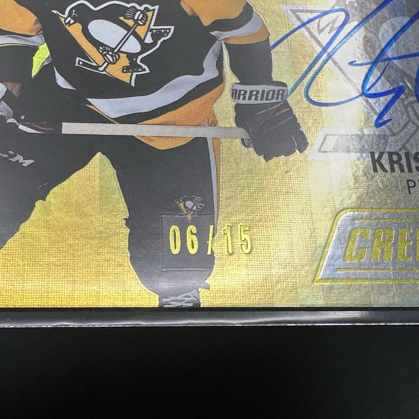 2021-22 UD Credentials KRIS LETANG #RTAA-KL Ticket Access Autographs /15