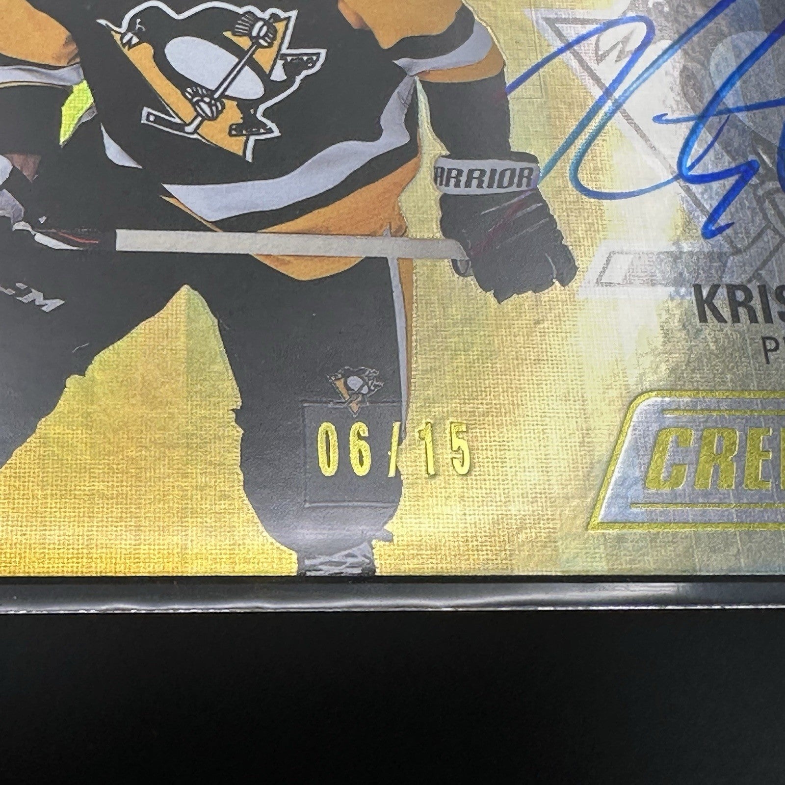 2021-22 UD Credentials KRIS LETANG #RTAA-KL Ticket Access Autographs /15