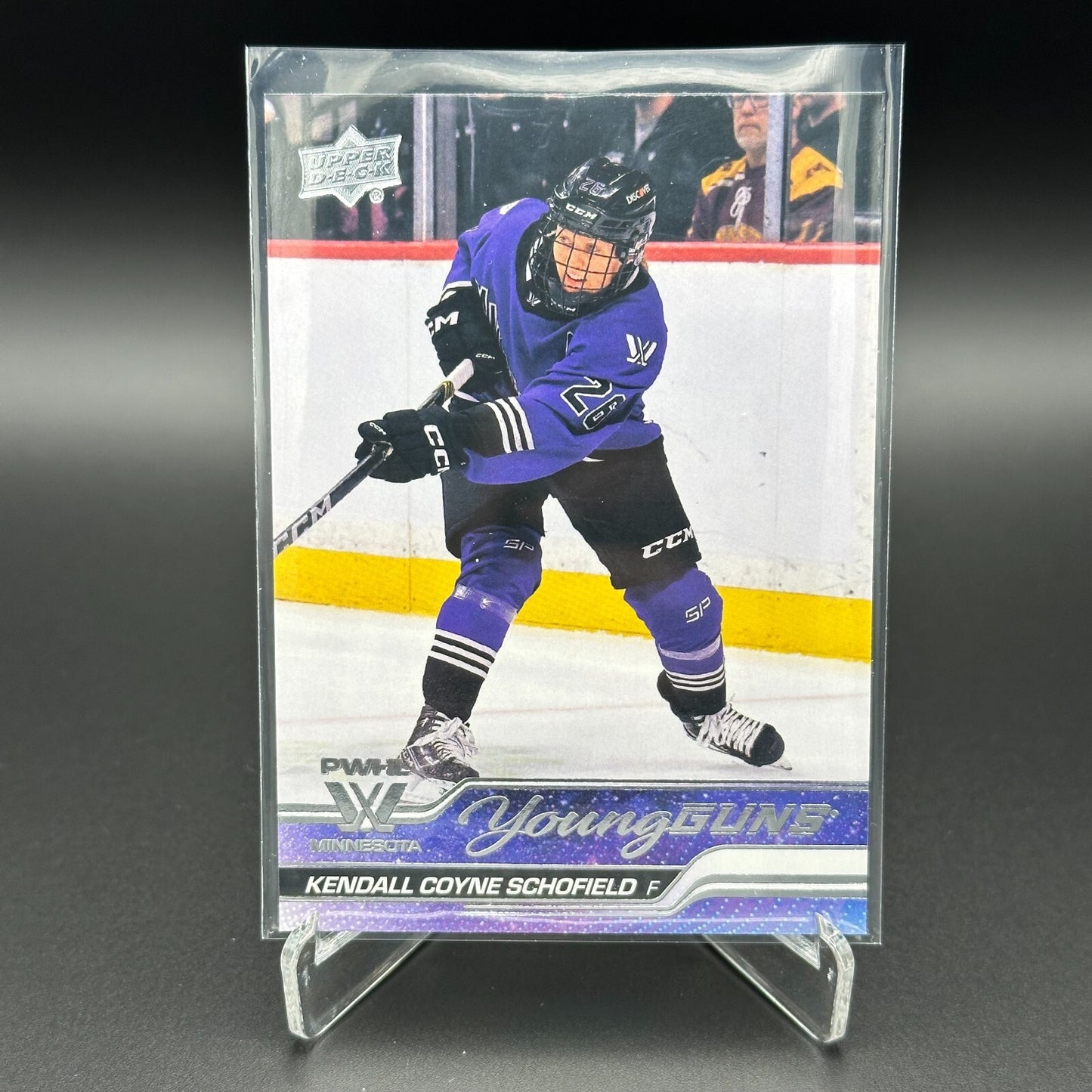 2024-25 UD PWHL KENDALL COYNE SCHOFIELD #53 Young guns RC - 1st EDITION!