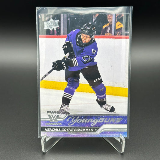 2024-25 UD PWHL KENDALL COYNE SCHOFIELD #53 Young guns RC - 1st EDITION!