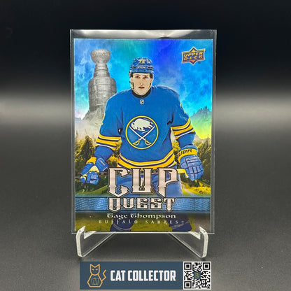 2025-26 UD Series 1 TAGE THOMPSON #CQ-17 Cup Quest